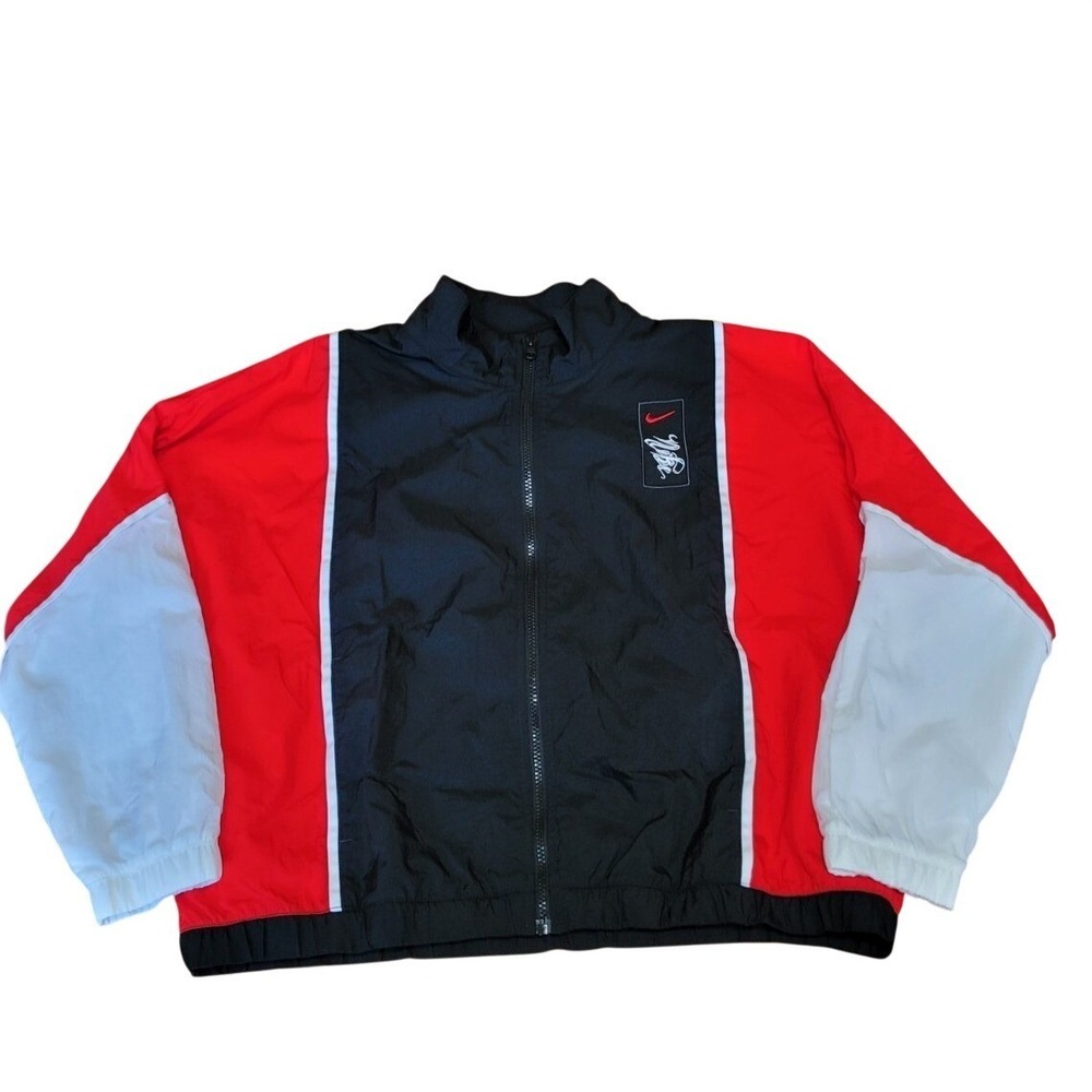 NIKE Women's Sportswear Woven Vintage Track Jacket Large athletic Activewear jog